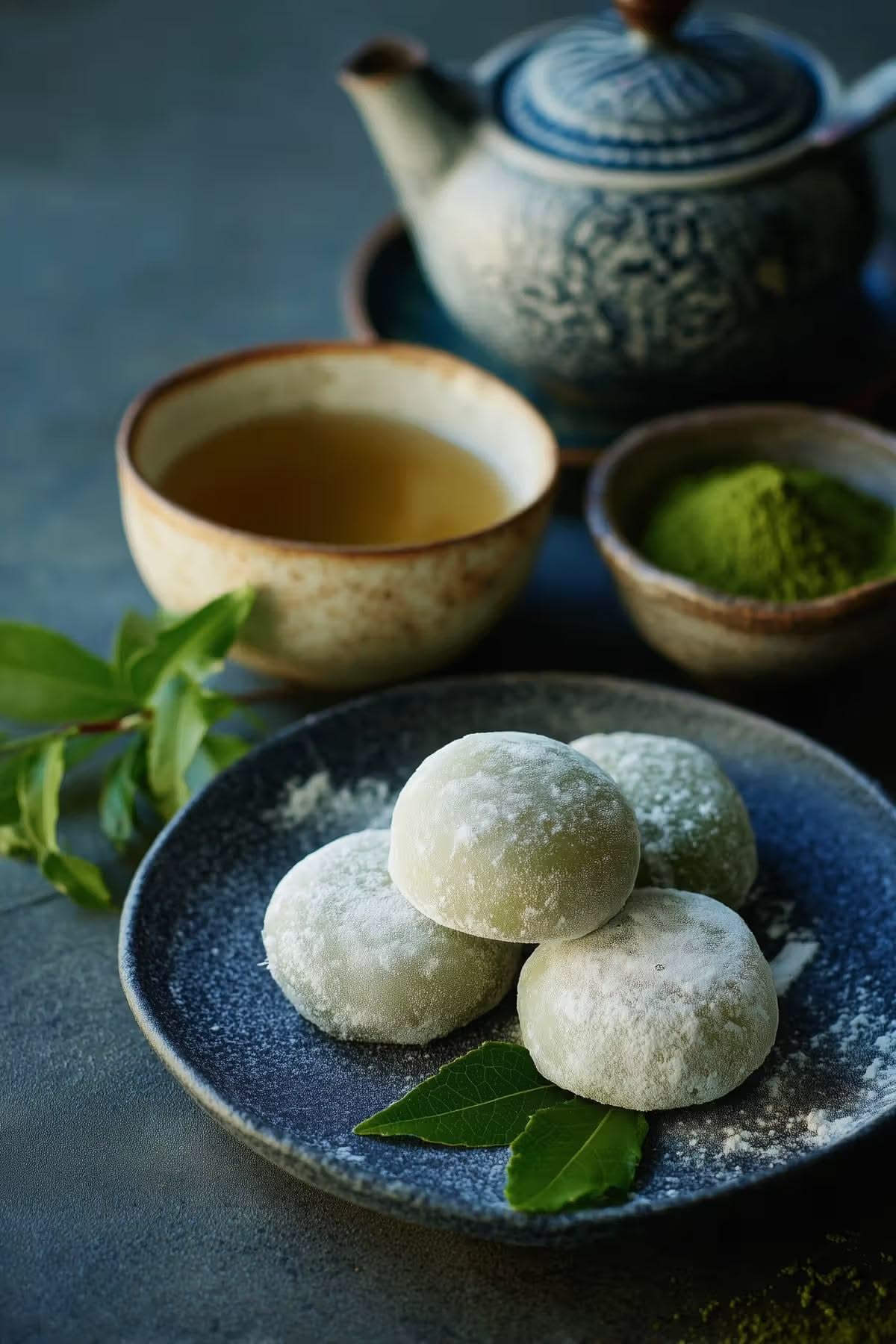 Matcha & mochi